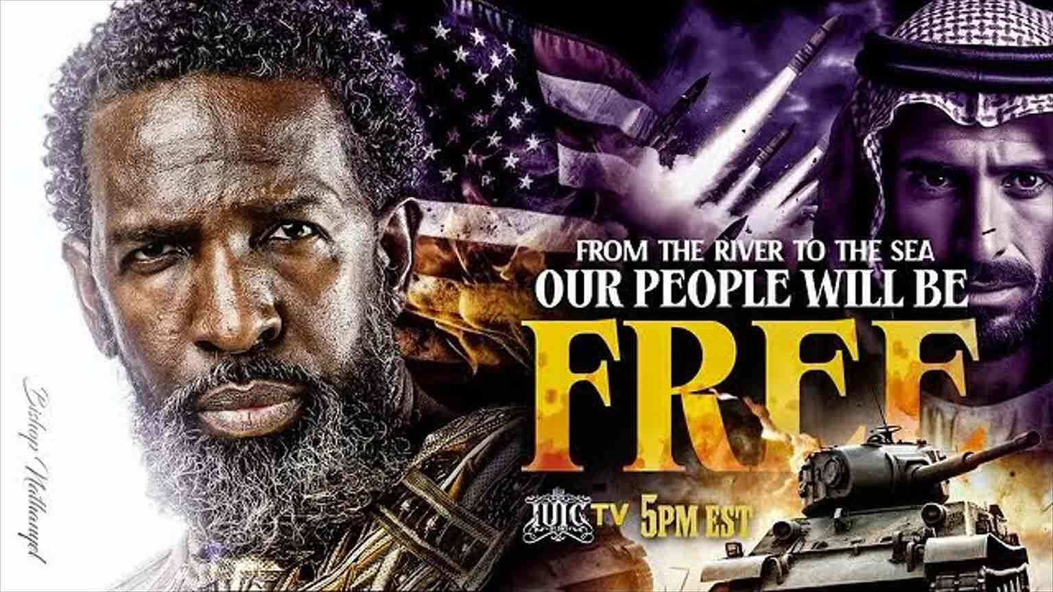 From The River To The Sea, Our People Will Be Free